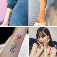 Tatto Temporer Aesthetic Korea Hyun N / Temporary Tattoo Tahan Air