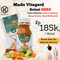[COD] Madu VITAGERD Obat GERD Dan Asam Lambung Tinggi Original Asli