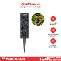 Lampu Taman Solar Panel TaffLED Garden Ground Plug Warm Light - EM311