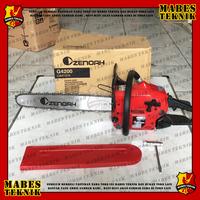CHAIN SAW GERGAJI MESIN CHAINSAW 18 INCH / KOMATSU ZENOAH G4200 G4200