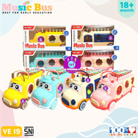 COM Mainan Edukasi Xylophone Music Bus YE 19