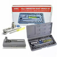 Kunci Shock Socket 40 pcs - KUNCI SOK WRENCH SET 40 IN 1 ZS onderdil