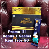 Kopi Bione Koffiee 1 Box isi 11 Sachet Gratis 1 Sachet Kopi Troy 80