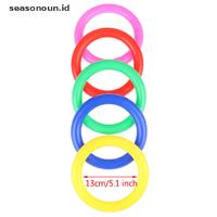 (seasonoun) Mainan Lempar Cincin Bahan Plastik Untuk Anak