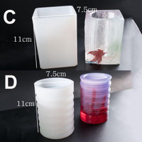 Cetakan Resin DIY Kerajinan Tangan UV Epoxy Membuat Perhiasan
