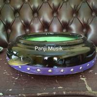 Rebana hadroh murah berkualitas 30cm - Hitam 30cm