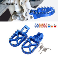NICECNC 57mm Wide Foot Pegs Footrest Pedals For Husqvarna 125 250 300