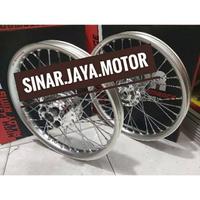 Velg Velk Pelek Pelak Tdr U Supra X 125 Sepaket Ring 17 Oval