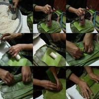 Cetakan buras dan tumbu atau gogos