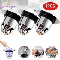 Sink Strainer Plug Stopper Bath Wash Basin Copper