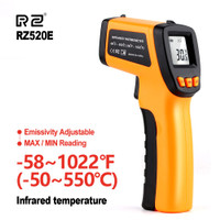 Rz Digital Non- Infrared Thermometer Mini Laser Ir