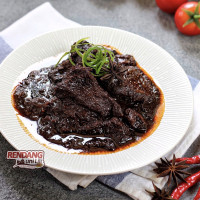 RENDANG DAGING 500 gr KHAS MINANG HITAM UNI LILI ASLI PADANG Diskon