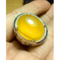 Natural Yellow Obi Bacan Obi Kuning kristal potensi nukleus size