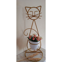 DISKON pot bunga besi/ standing plater READY STOCK