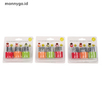 monnygo 3-piece stainless steel biscuit mould, fruit and vegetable