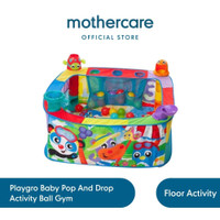 Playgro Baby Pop And Drop Activity Ball Gym - Matras Bermain Anak Bayi