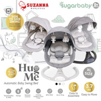 promo.!! Sugar Baby Hug Me Automatic Baby Swing Bed XL Size murah