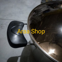Happy Bird Soup Pot Stainless Steel 26Cm Panci Stenlis Tutup Kaca