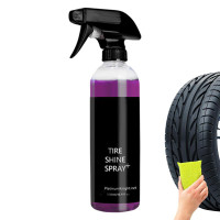 Tire Gloss Spray Long Lasting Tyres Shine Spray Car Tires Ceramic