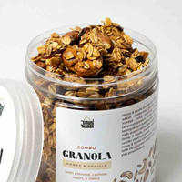 SEREAL MAKANAN SEHAT GRANOLA VANILA 200GRAM