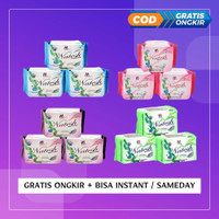 Natesh Pembalut Sehat Harga Promo 3 Pack Pantyliner Night Day