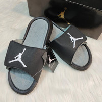 Dijual E-023 Sendal Slipper Air Jordan Hydro Grey Black