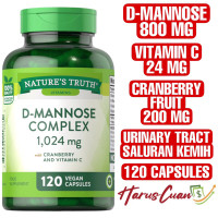 Nature’s Truth D-Mannose Complex Cranberry Vitamin C 120 Capsules