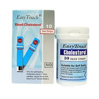 Easytouch Strip Stik Cholestrol Kolestrol isi 10 pcs Berkualitas