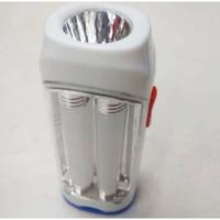 senter led emergency 2 mode senter lampu senter murah terang Diskon