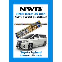 Refill Karet Toyota Alphard 30 inch NWB DW75HB 750mm -67451-
