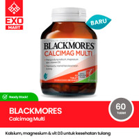 Blackmores - Calcimag Multi 60 Tablet BPOM Kalbe Calcium Magnesium