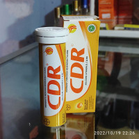 Dijual CDR Tube isi 10 Tablet - Jeruk Mandarin Larut Dalam Air Murah