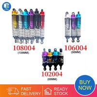 Peredam Kejut Aluminium Untuk Mobil RC, 4 Buah 68Mm/98Mm/108Mm Peredam