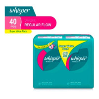 Dijual Whisper regular flow wing isi 40 Berkualitas