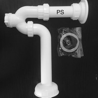 Sifon Leher Angsa pvc - wastafel sifon wasbak