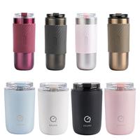 Cangkir Air Kopi Portabel Kapasitas Besar Dengan Sedotan Untuk Musim