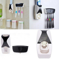 Odol Sikat dengan Gigi Holder Dispenser Tempat