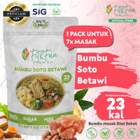 Fit and Fun Bumbu Masak Diet Sehat Soto Betawi Free ongkir Cash Back