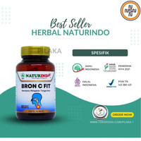 Herbal BRON C FIT isi 50 kapsul - Spesial Atasi Pernafasan Limited