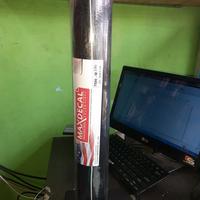 Sticker Stiker Skotlet hitam kulit jeruk maxdecal hitam kasar Roll