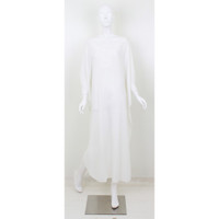 CHIC SIMPLE CROCHET LACE DETAILS KAFTAN WANITA SIMPEL TN0427BB