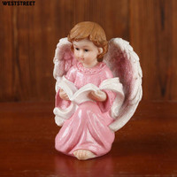 weststreet Toy Miniature Photography Props Mini Angel Ornaments Gift