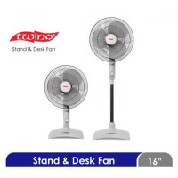 Kipas Angin Cosmos Twino 16 SN Berdiri 16 inch