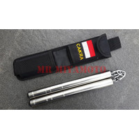 Double Stick Nunchaku Besi Stainless CAKRA KOSTRAD TNI-AD