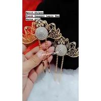 Tusuk sanggul permata Borobudur lapis mas. xuping Titanium lapis mas