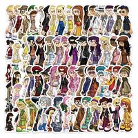 65Pcs Anime Permainan Stiker Ayah Burgeria Laki-Laki Perempuan Gambar