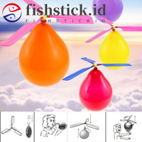 Fishstick Balon Helikopter Mainan 5 Pcs Party Favor Fun Balloon Party