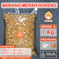 MERAH-A [ 1 Kg ] Bawang Merah Goreng Brambang Goreng Grade A