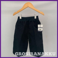 Terbaik Celana Cargo 7 8 Anak Kekinian Hitam Size 3-5Tahun