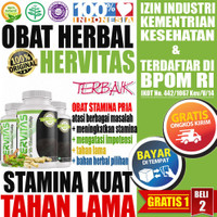 [ASLI] Hervitas Obat Penambah Stamina Pria Jamu Kuat Tahan Lama Murah